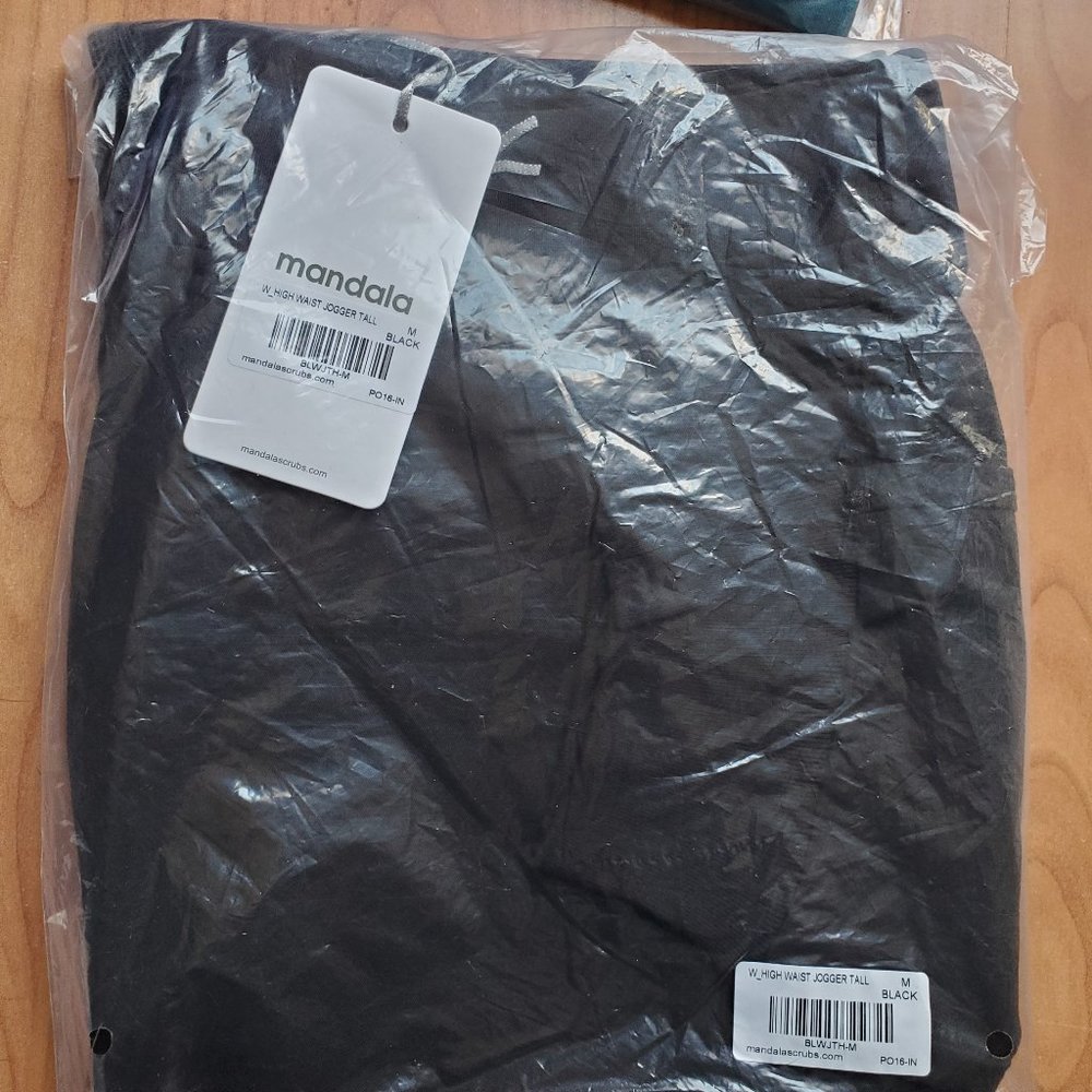 Mandala Black Joggers